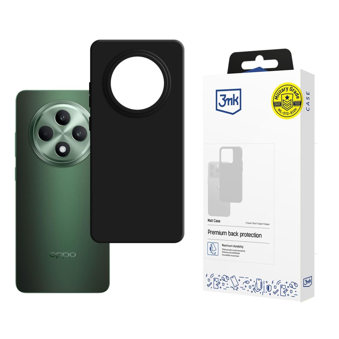 3mk Matt TPU anyagú Telefontok OPPO Reno 12 F\Fs