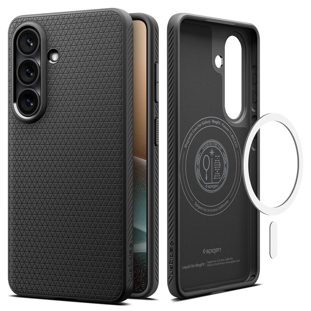 Spigen Liquid Air MagSafe case for Samsung Galaxy S26+ Matte Black