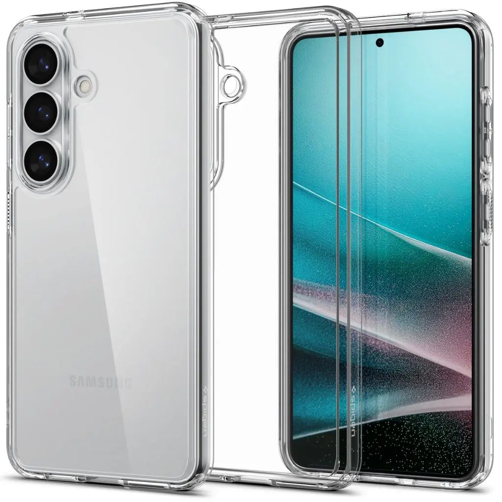 Spigen Ultra Hybrid case for Samsung Galaxy S26 Crystal Clear