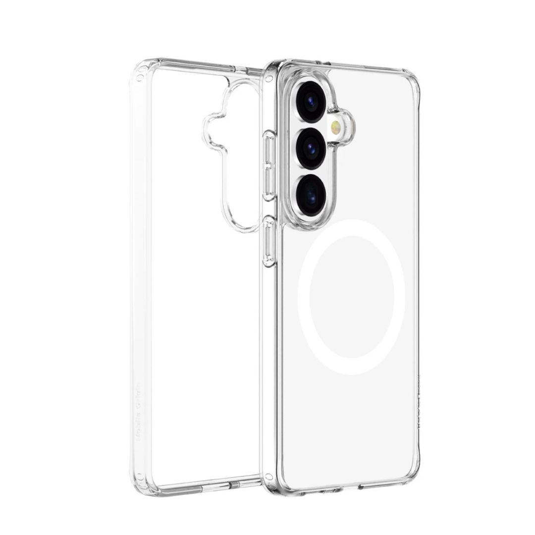 Mobile Origin Easy MagSafe case for Samsung Galaxy S26+ Clear