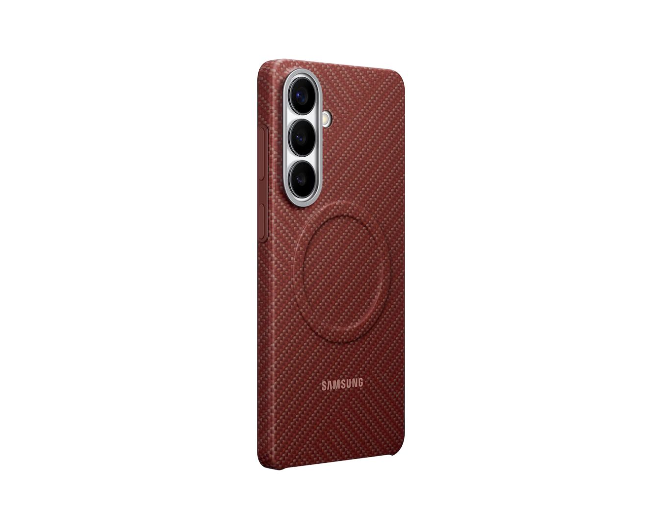 Samsung Galaxy S26+ Carbon Magnet Case Coralred