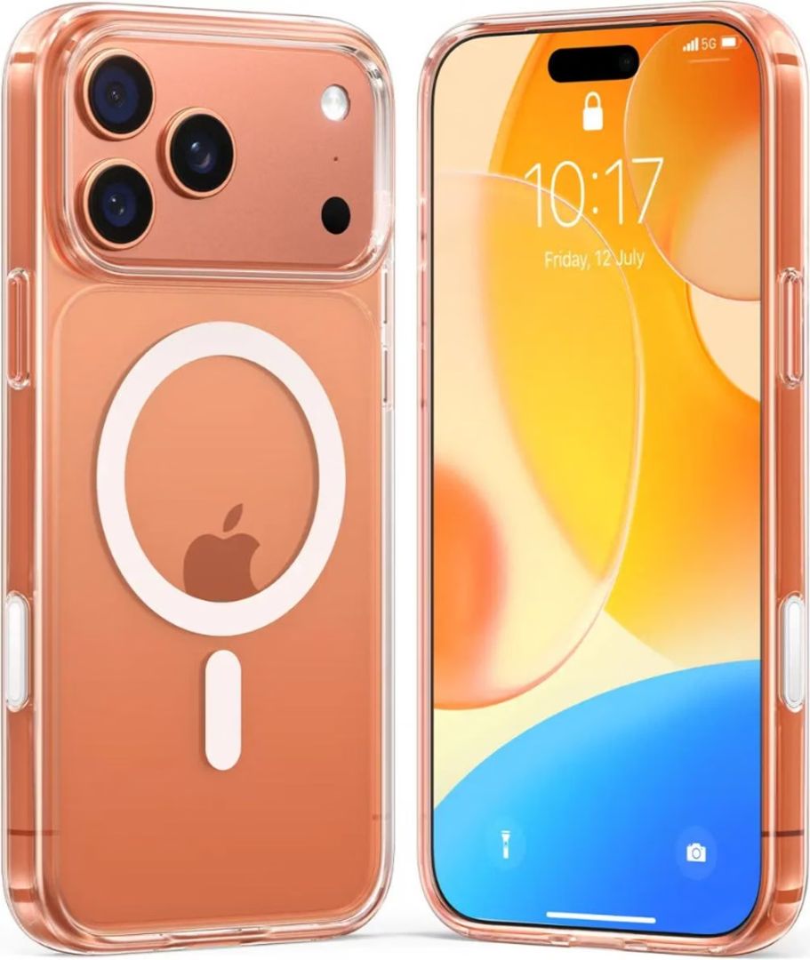 Torras Torras Guardian Magnetic case for iPhone 17 Pro Clear
