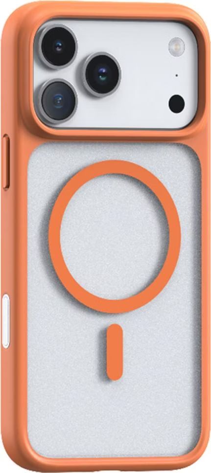 Torras Guardian Magnetic case for iPhone 17 Pro Max Energy Orange