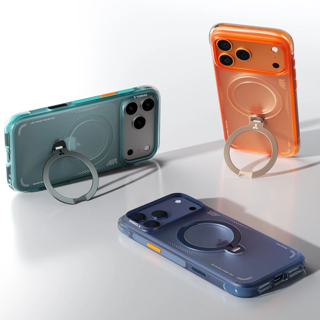 Torras Ostand Q3 Air for iPhone 17 Pro Max Horizon Orange