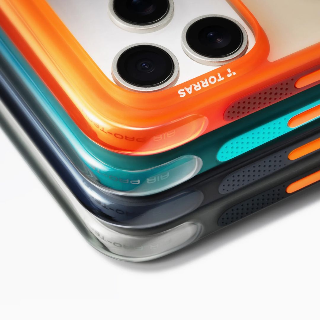 Torras Ostand Q3 Air for iPhone 17 Pro Max Horizon Orange