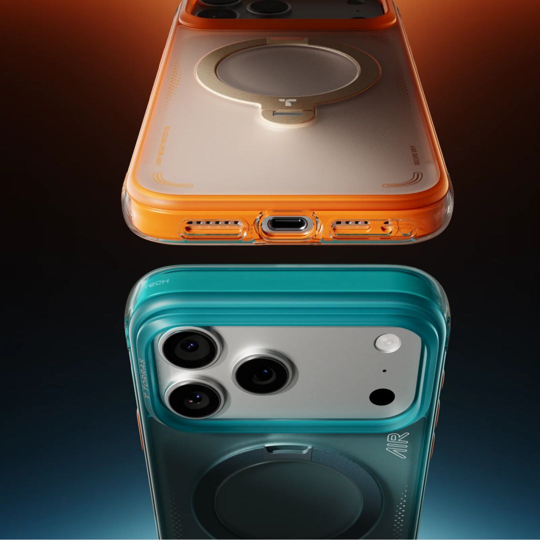 Torras Ostand Q3 Air for iPhone 17 Pro Max Horizon Orange