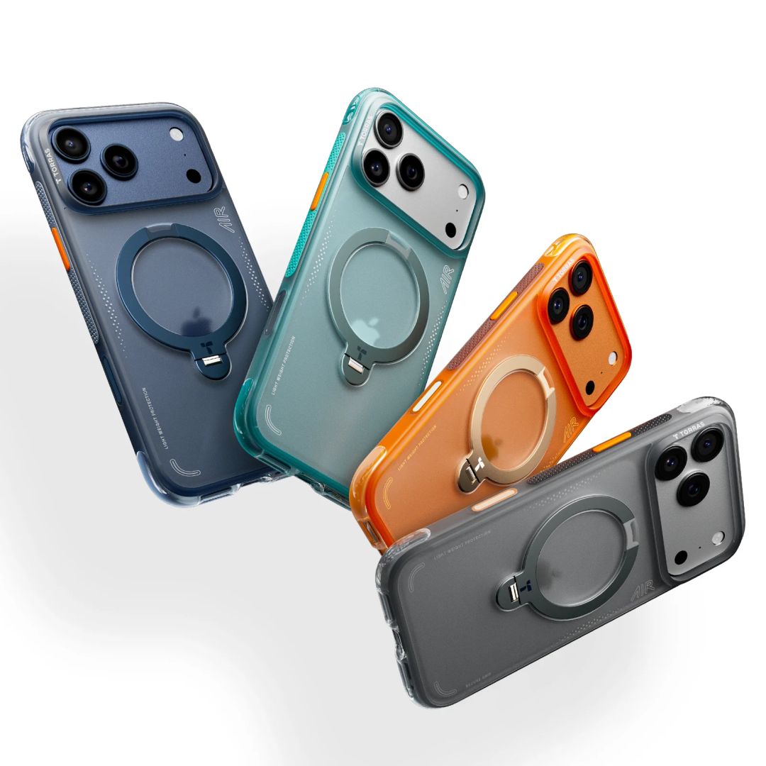 Torras Ostand Q3 Air for iPhone 17 Pro Max Horizon Orange