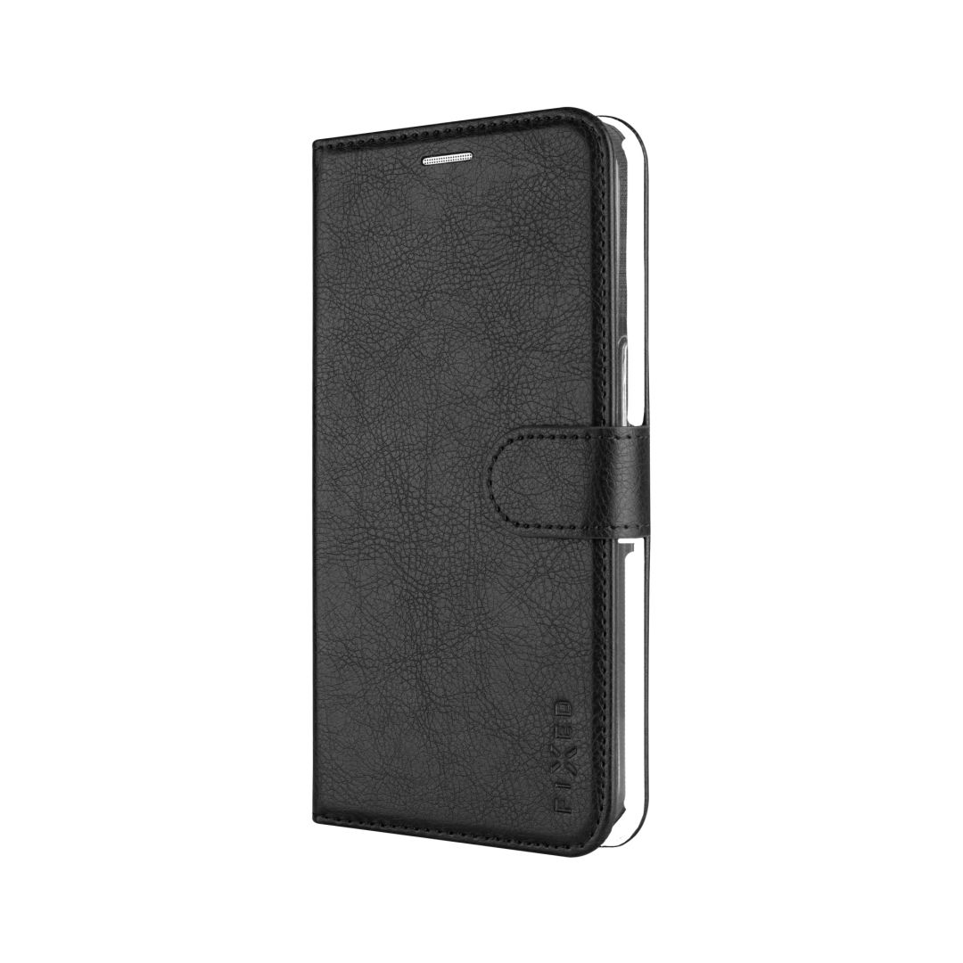 FIXED Opus pro oldalra nyíló telefontok Motorola Moto G67 telefonhoz, fekete