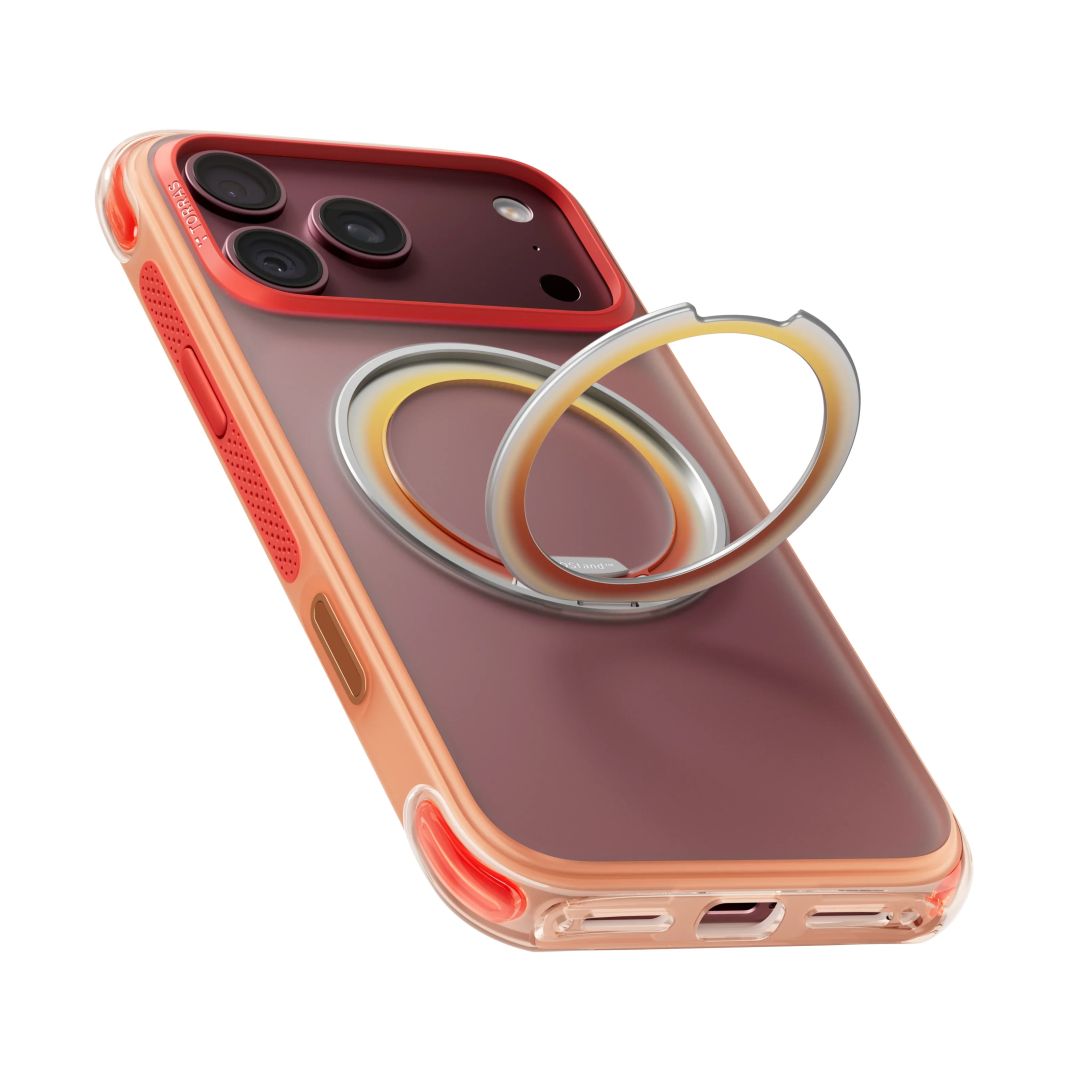 Torras O3 Air Core for iPhone 18 Pro Prism Coral
