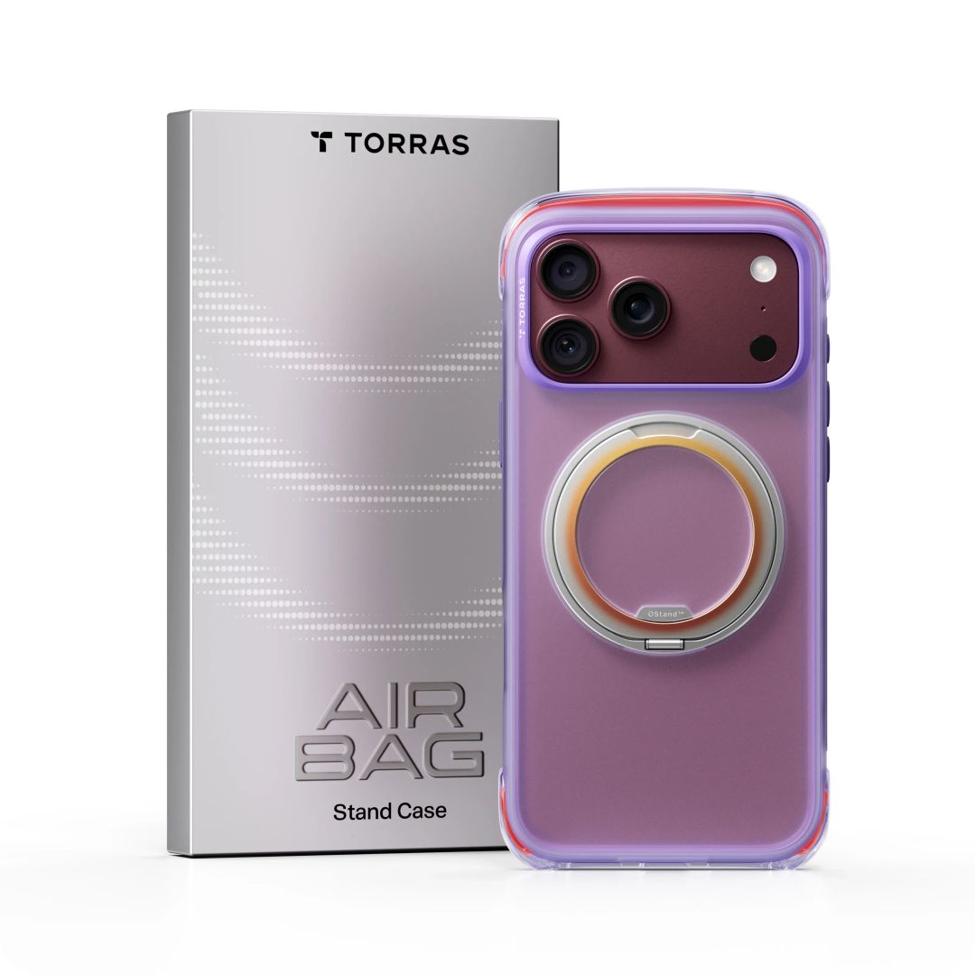 Torras O3 Air Core for iPhone 18 Pro Prism Plum