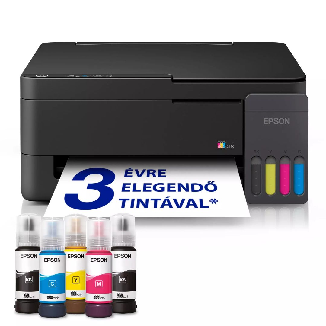 Epson EcoTank L3310 Tintasugaras Nyomtató/Másoló/Scanner