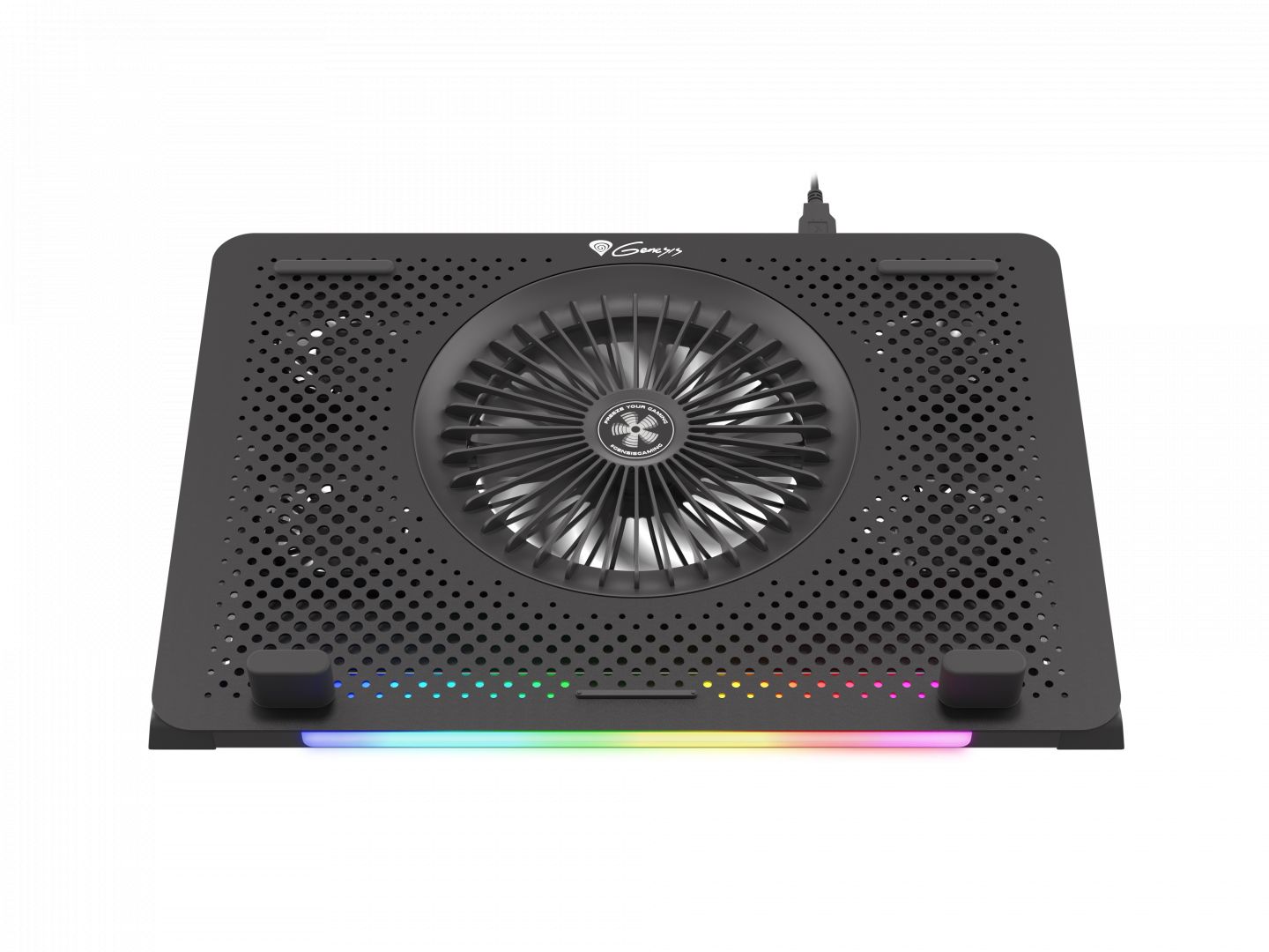 Genesis Oxid 450 RGB Notebook Hűtő Black