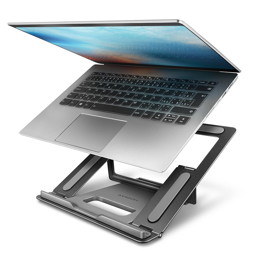 AXAGON STND-L Notebook állvány Négy állítható pozícióban