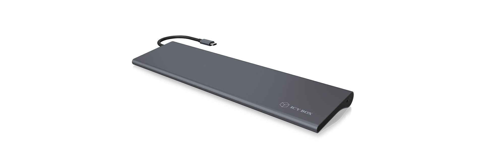 Raidsonic IcyBox IB-DK2102-C USB Type-C DockingStation with a triple video output