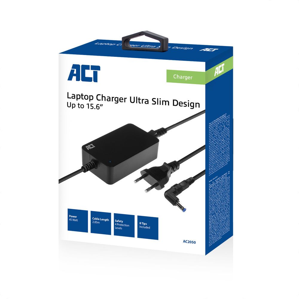 ACT AC2050 20V / 2,25A 45W univerzális hálózati notebook töltő