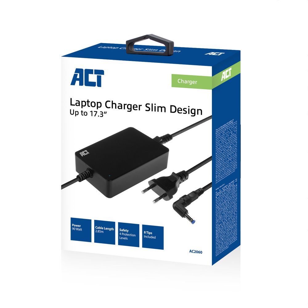 ACT AC2060 20V / 4,5A 90W univerzális hálózati notebook töltő
