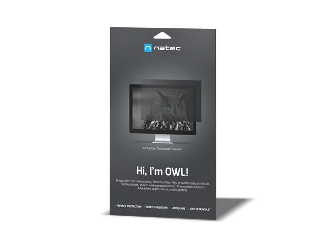 natec Owl Frameless Display Privacy Filter 14