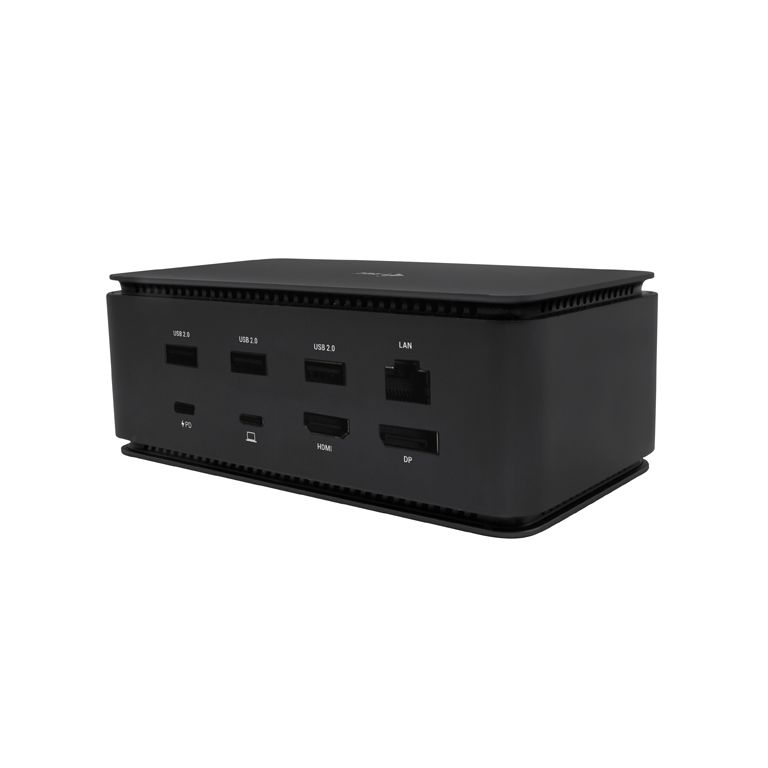 I-TEC USB4 Metal Docking station Dual 4K HDMI DP + Power Delivery 80W