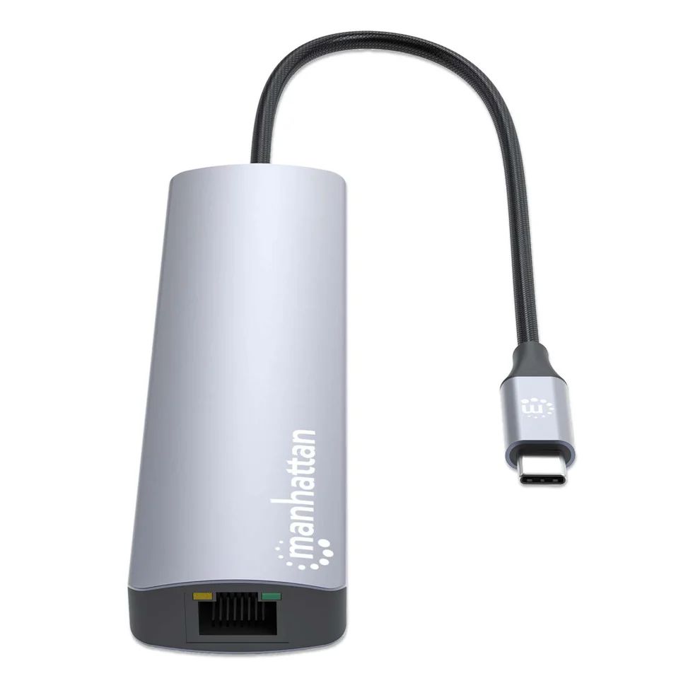 Manhattan USB-C PD 6-in-1 4K Docking Station / Multiport Hub