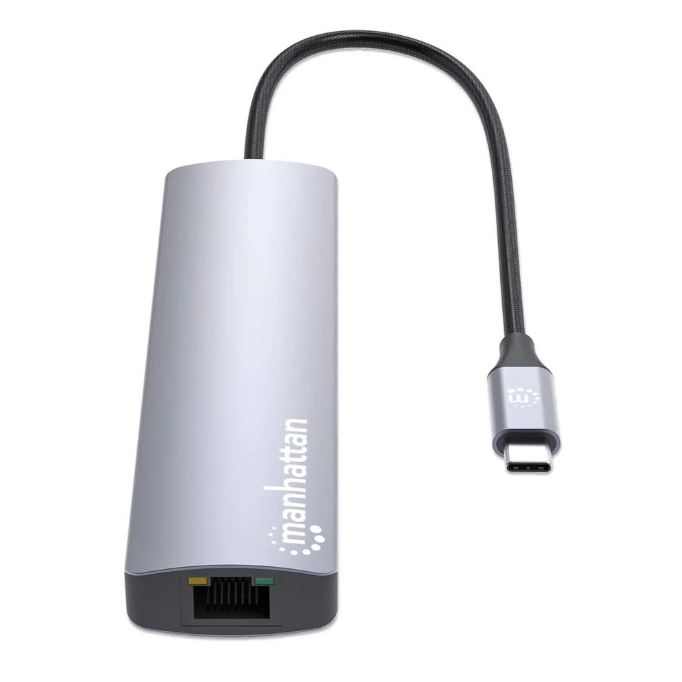 Manhattan USB-C PD 7-in-1 4K Docking Station / Multiport Hub