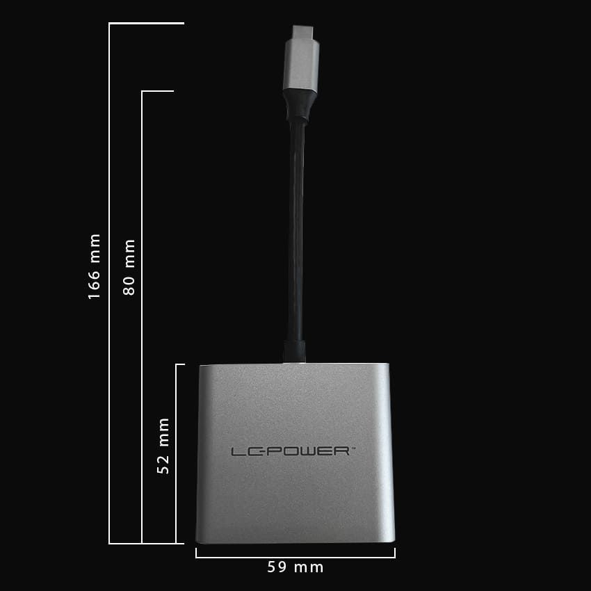 LC Power LC-HUB-C-MULTI-4-V2