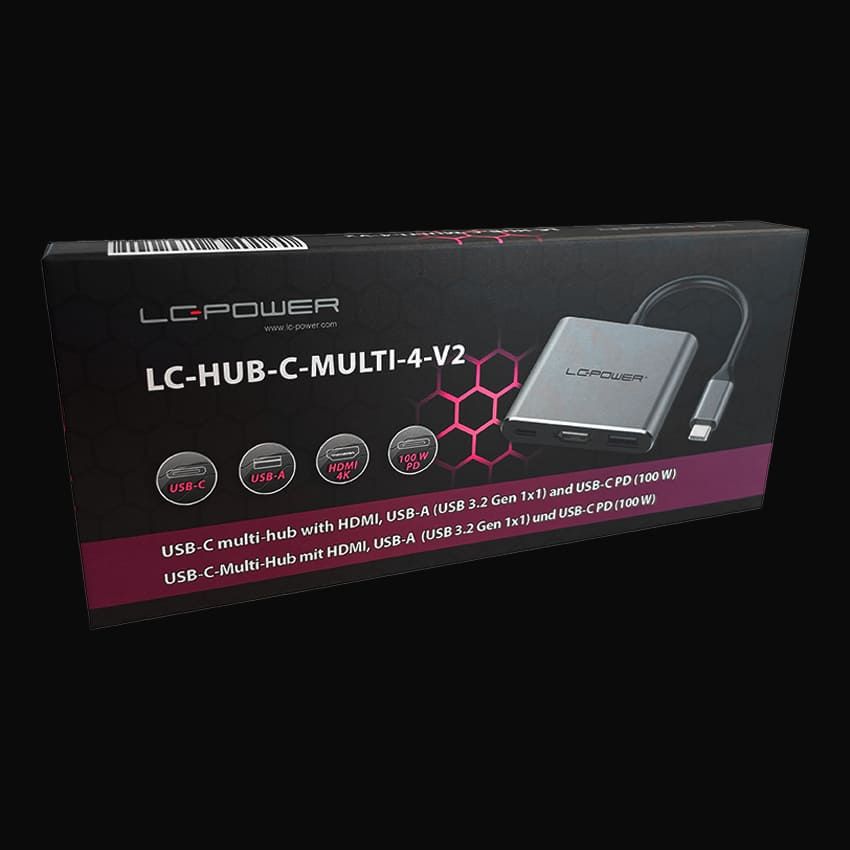 LC Power LC-HUB-C-MULTI-4-V2