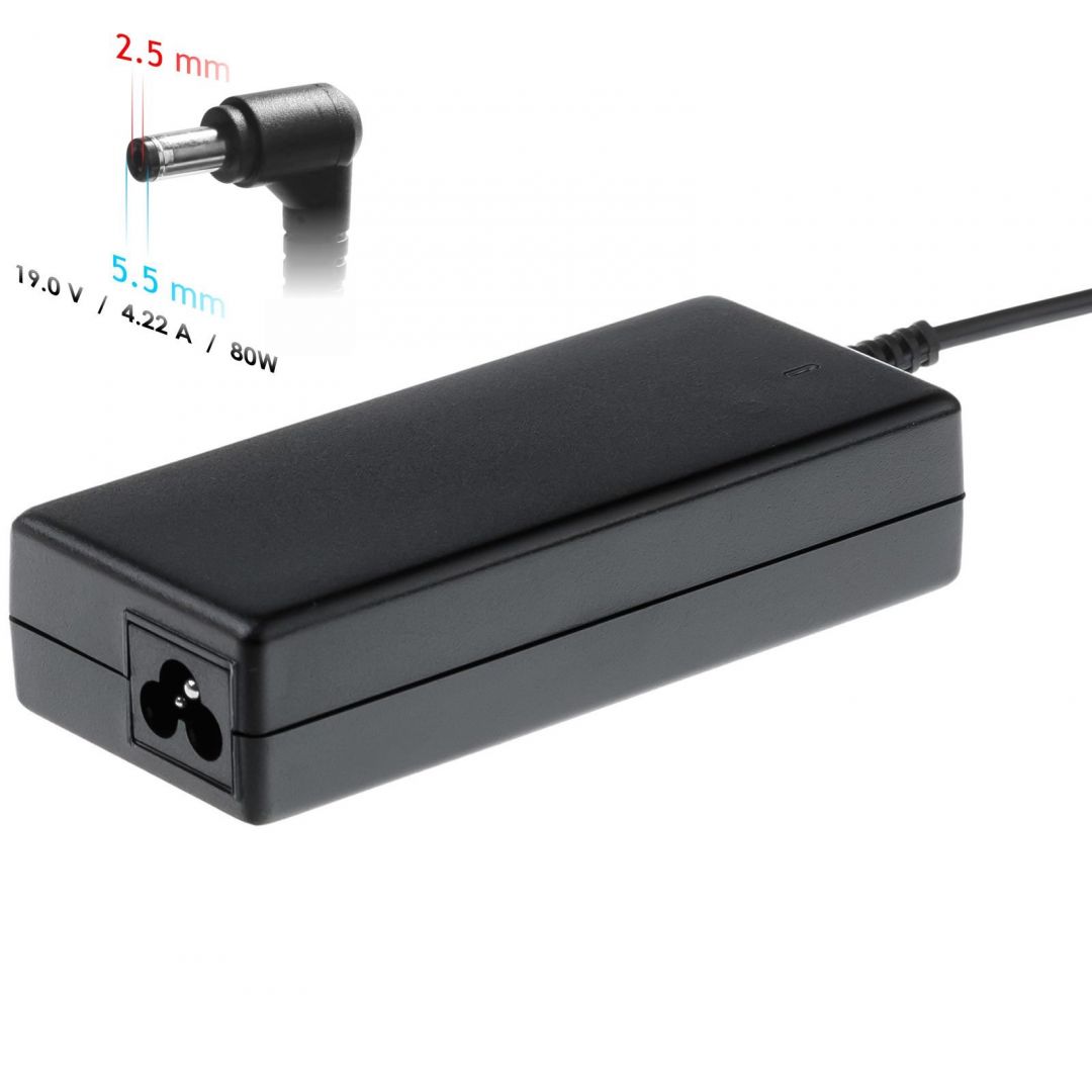 Akyga AK-ND-72 19V / 4,22A 80W 5,5x2,5mm univerzális hálózati notebook töltő