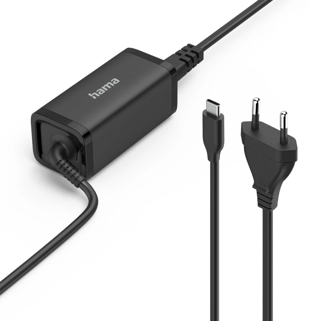 Hama 00200022 5-20V / 3A 45W Type-C univerzális hálózati notebook töltő