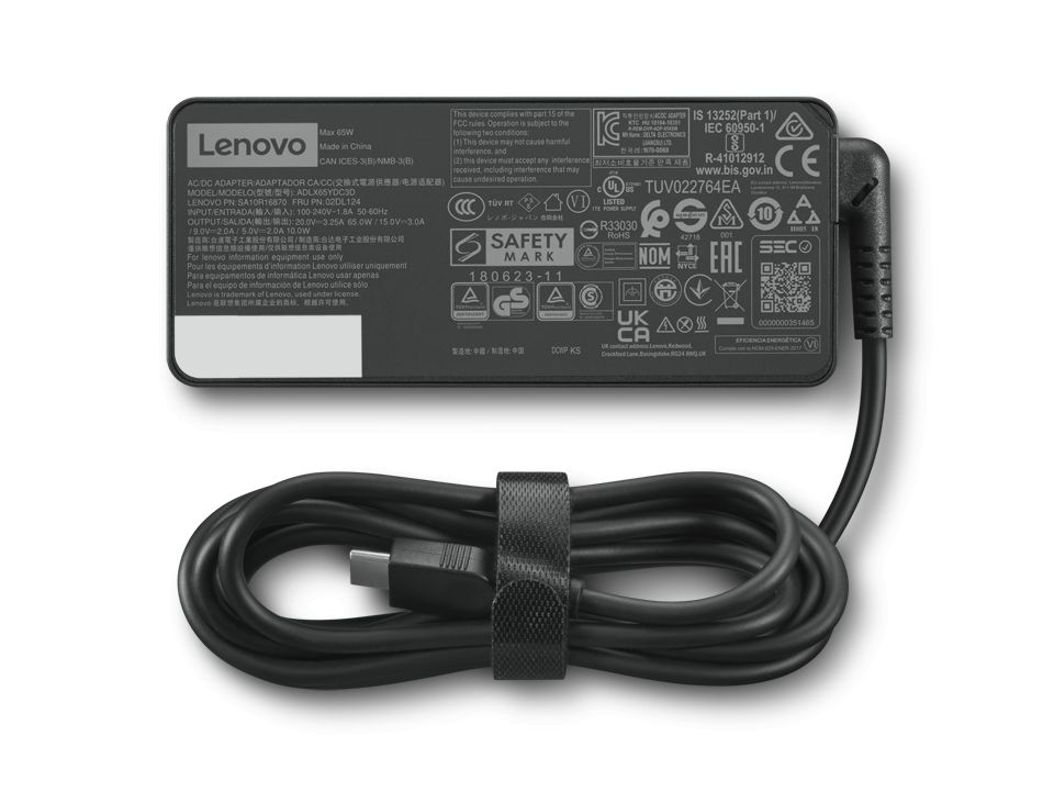 Lenovo GX21W57098 20V / 3,25A 65W Type-C Lenovo hálózati notebook töltő