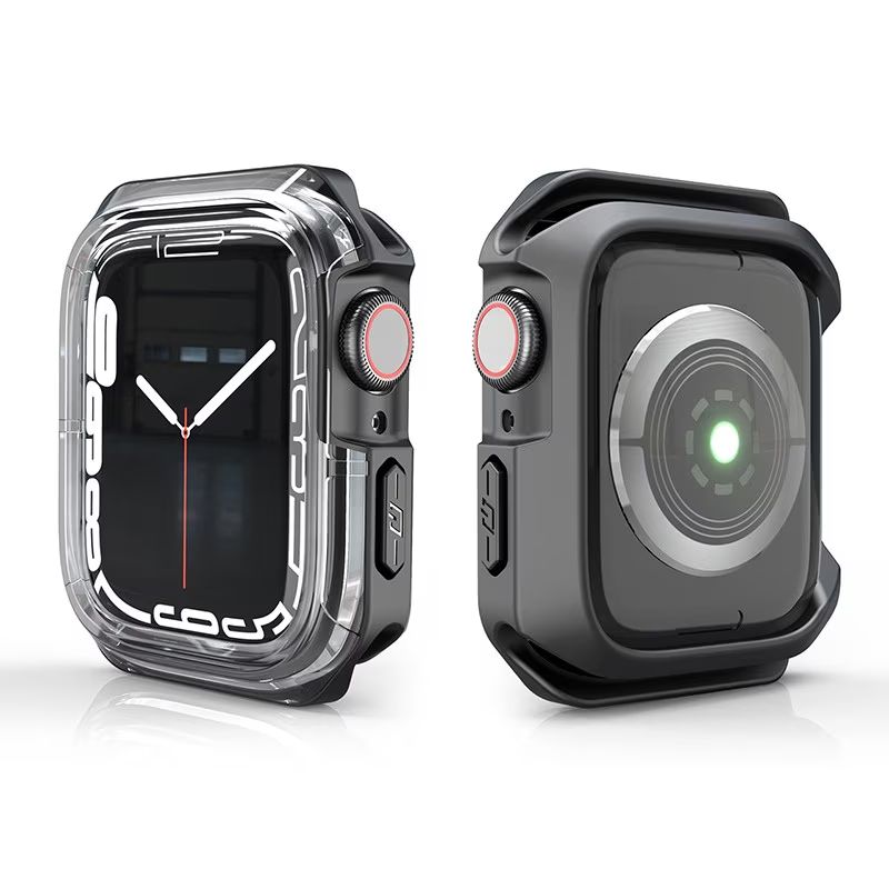 Devia Sport Series Shockproof Case For iWatch 45mm Black