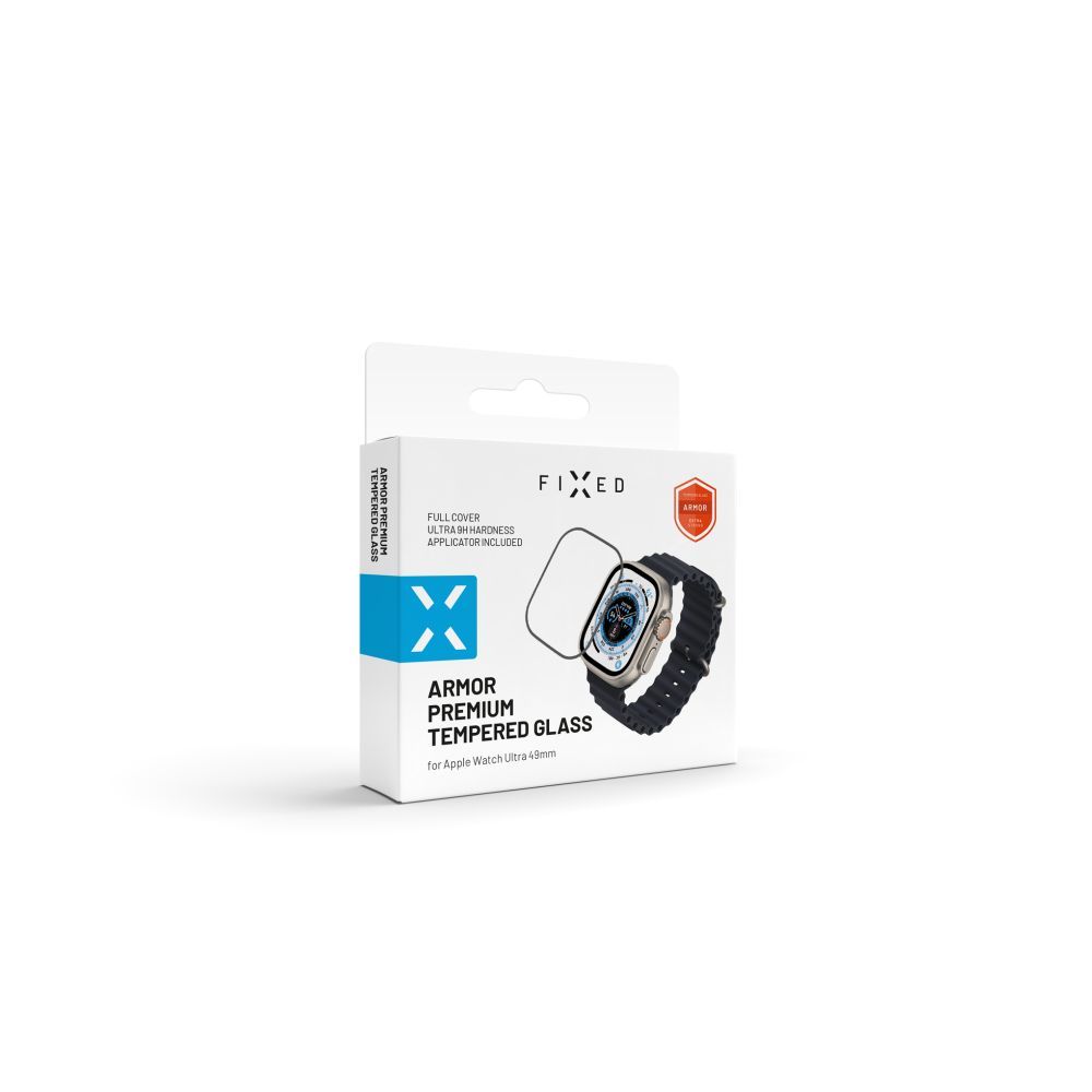 FIXED edzett üveg kijelzővédő fólia Apple Watch Ultra/Ultra 2  okosórához (49 mm