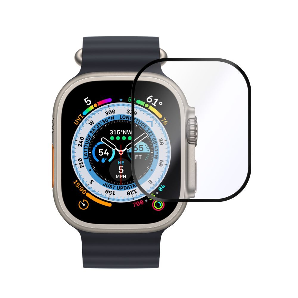 FIXED edzett üveg kijelzővédő fólia Apple Watch Ultra/Ultra 2  okosórához (49 mm