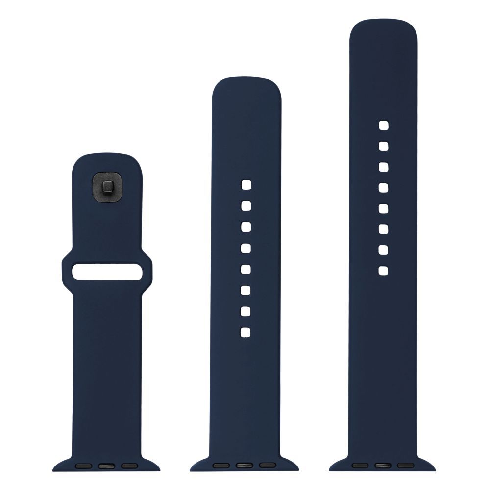 FIXED Sporty szilikon szíj az Apple Watch Ultra 49mm-es okosórákhoz , kék