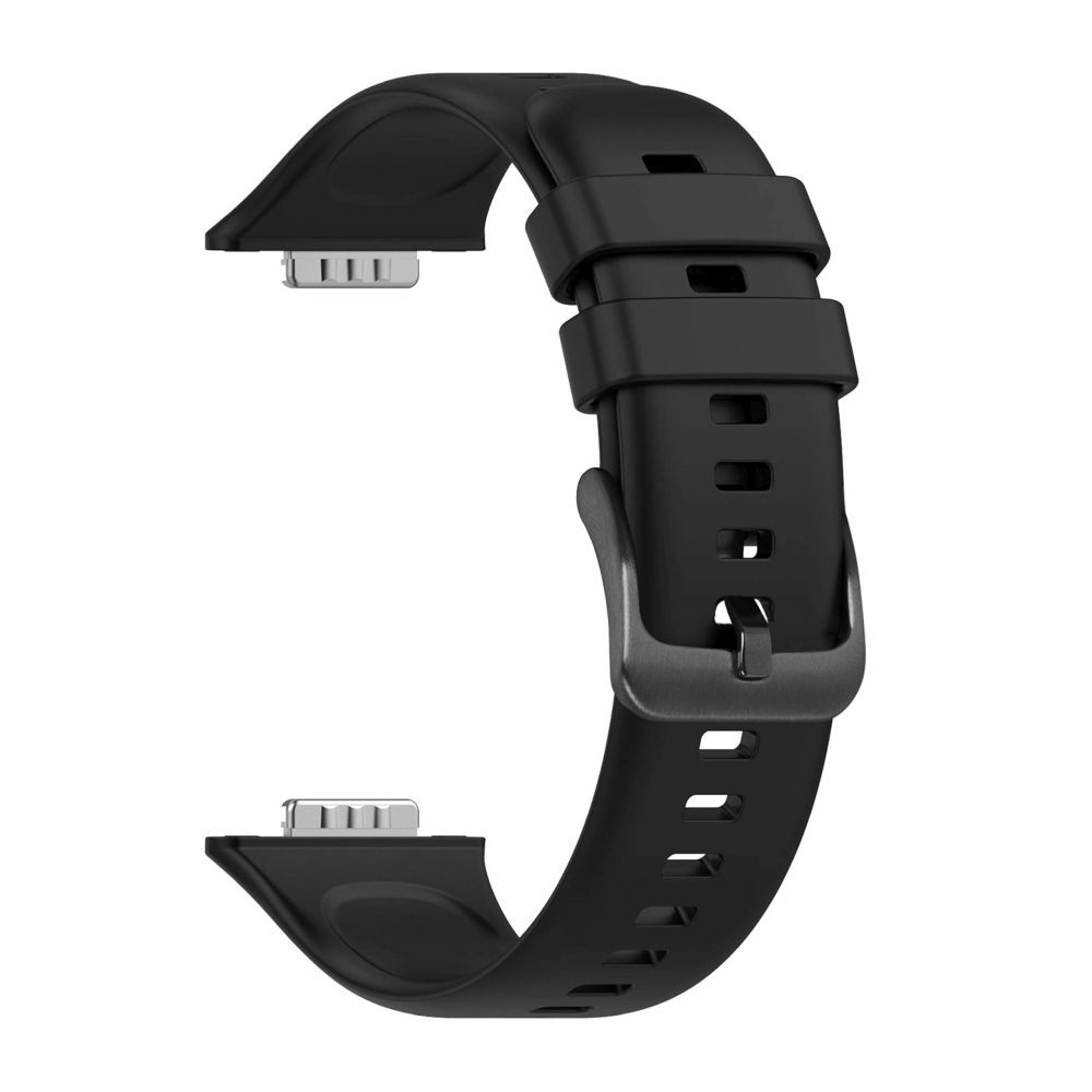 FIXED Sporty szilikon szíj  Huawei Watch FIT 3 okosórákhoz, fekete