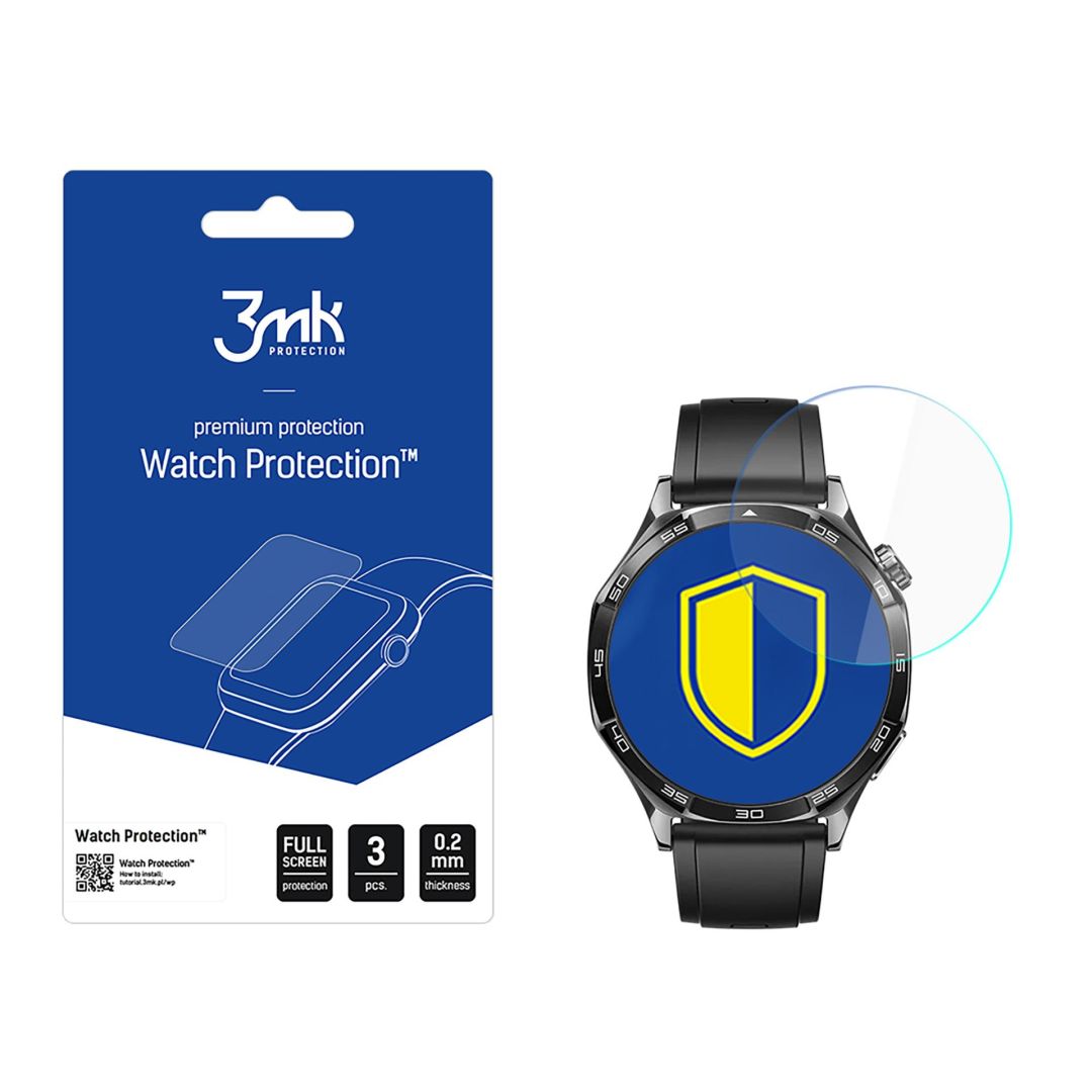 3mk Óra kijelző védőfólia FlexibleGlass hibrid üvegfólia 7H Huawei Watch GT 5 Active 46mm