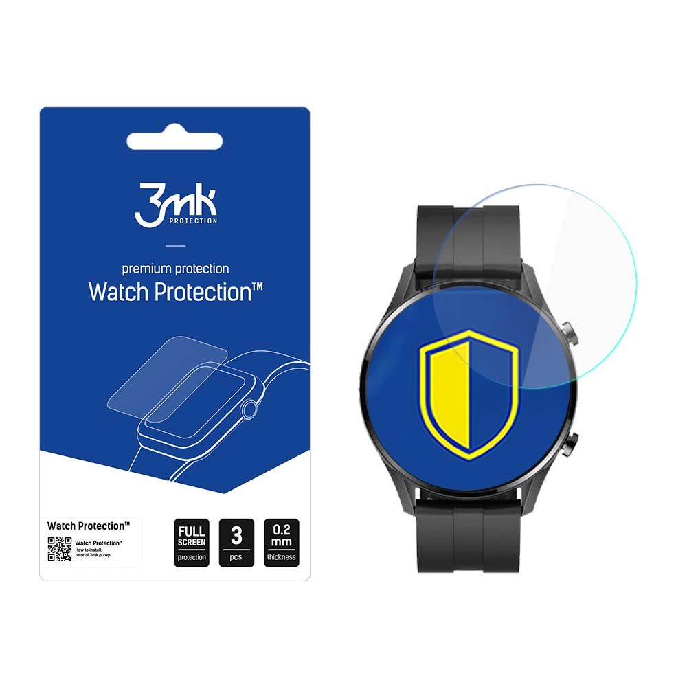 3mk Óra kijelző védőfólia FlexibleGlass hibrid üvegfólia 7H Imilab W12