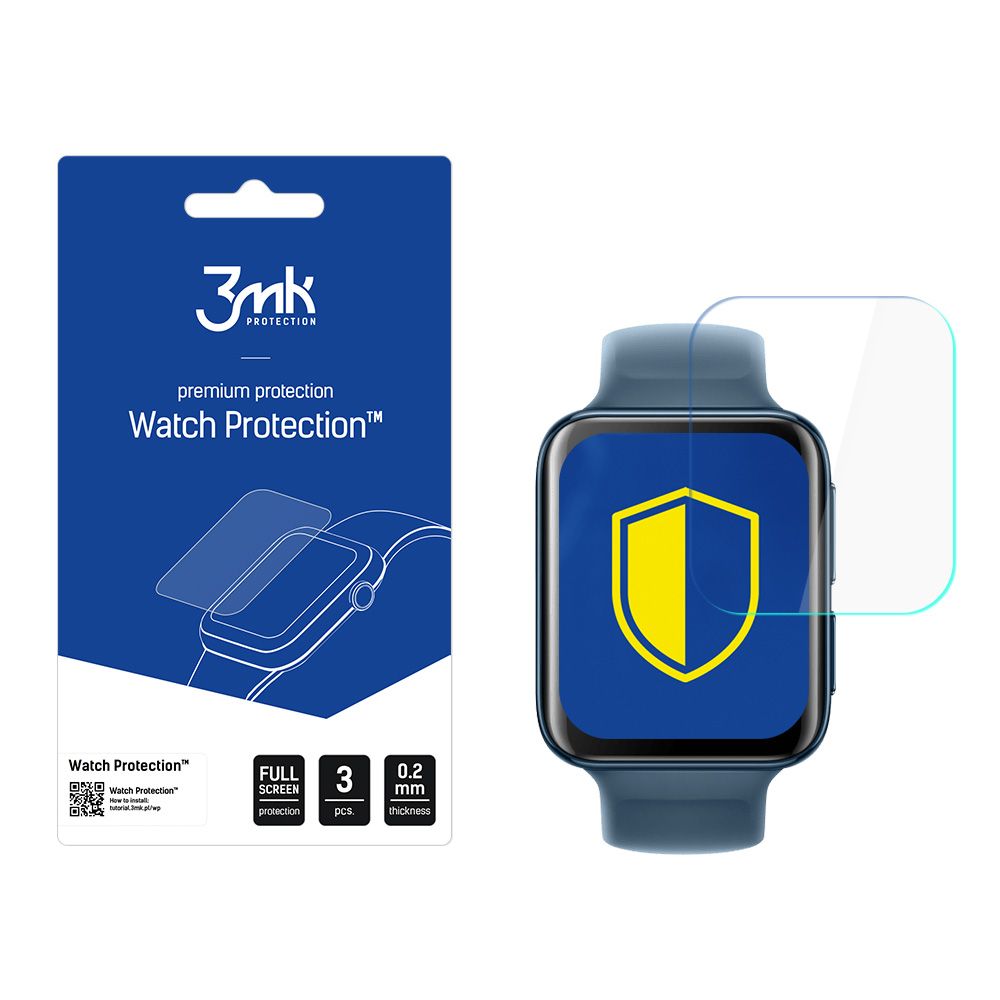 3mk Óra kijelző védőfólia ARC Oppo Watch 2 46mm