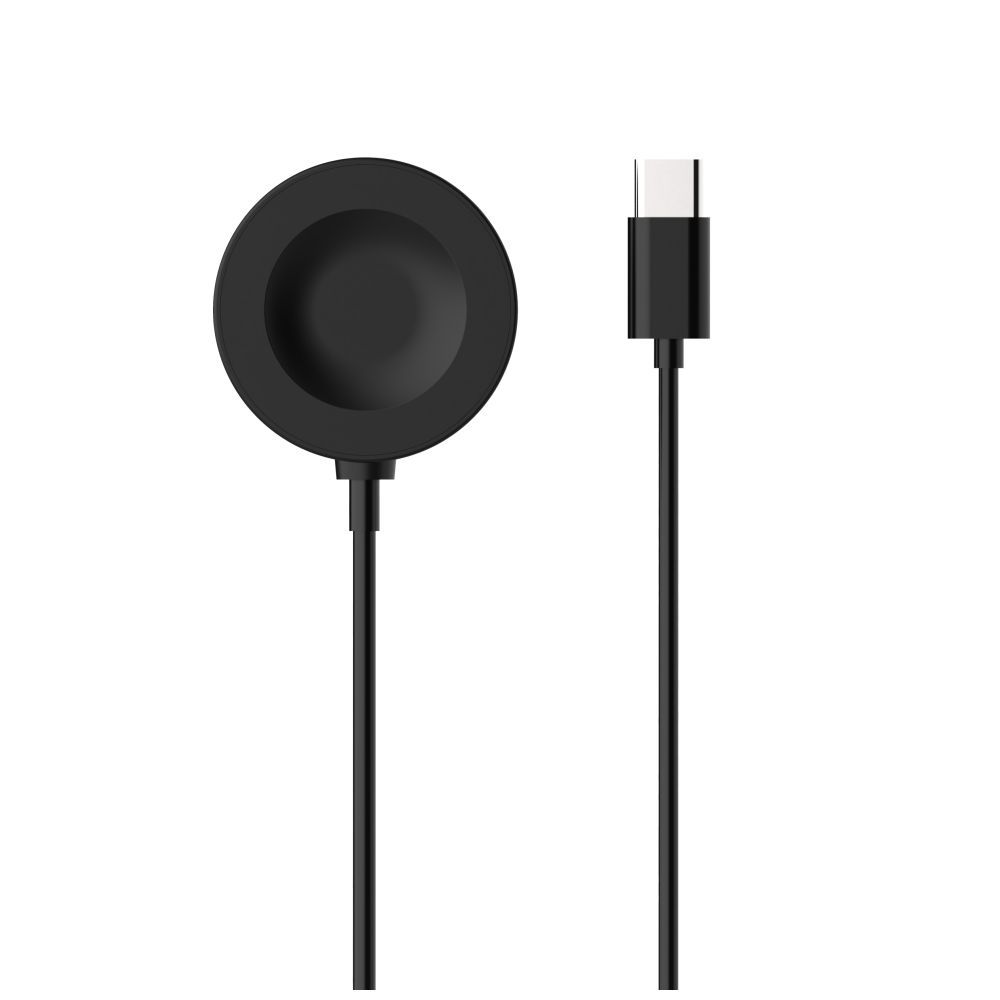 FIXED USB-C töltőkábel Huawei Watch GT 2 Pro/3/3 Pro/4/4 Pro/5/5 Pro okosórához, fekete