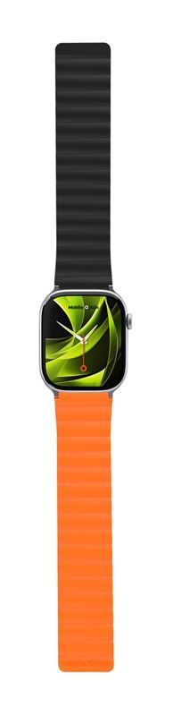 Mobile Origin MO Magnetic Strap II Apple Watch 44/45/46/49mm Orange/Black