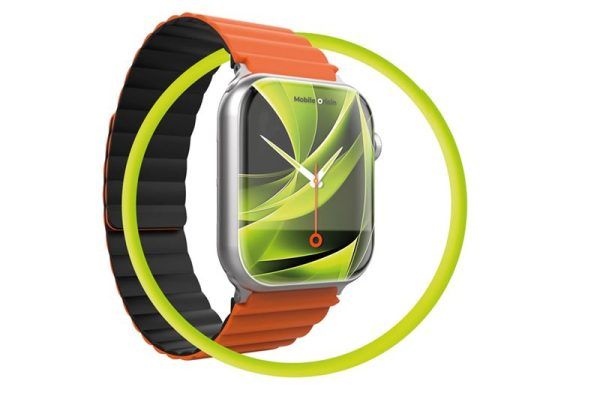 Mobile Origin MO Magnetic Strap II Apple Watch 44/45/46/49mm Orange/Black