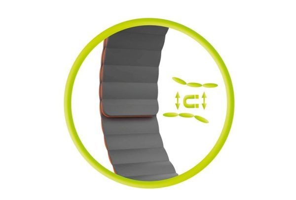 Mobile Origin MO Magnetic Strap II Apple Watch 44/45/46/49mm Orange/Grey