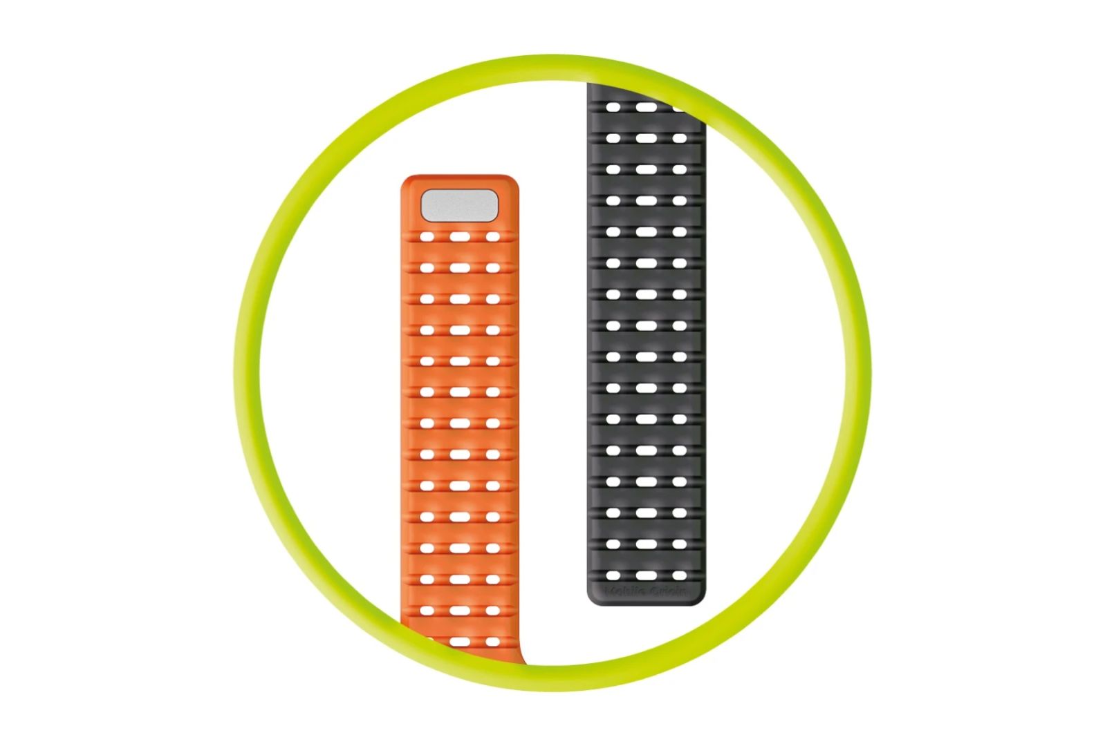 Mobile Origin Magnetic Strap for AW 44/45/46/49mm Black/Orange