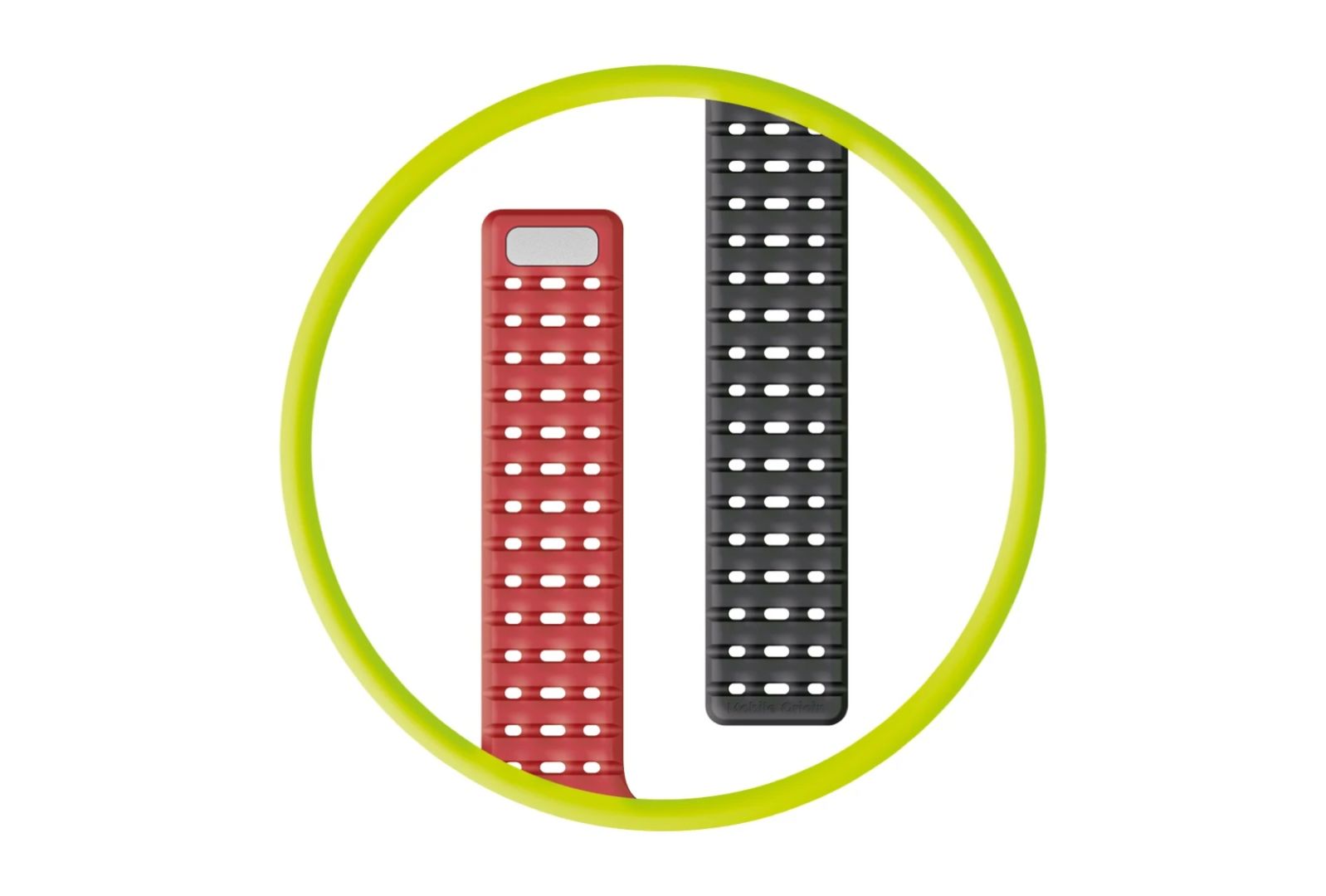 Mobile Origin Magnetic Strap for AW 44/45/46/49mm Black/Red