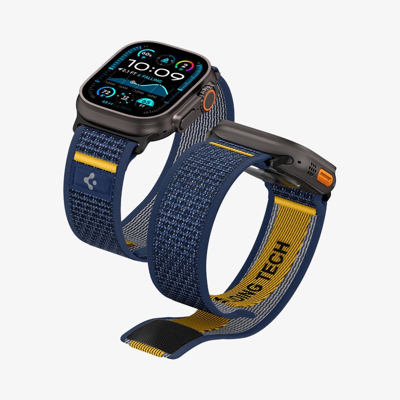 Spigen Athlex Air Active Band for Apple Watch 49mm/46mm/45mm/44mm Active Navy