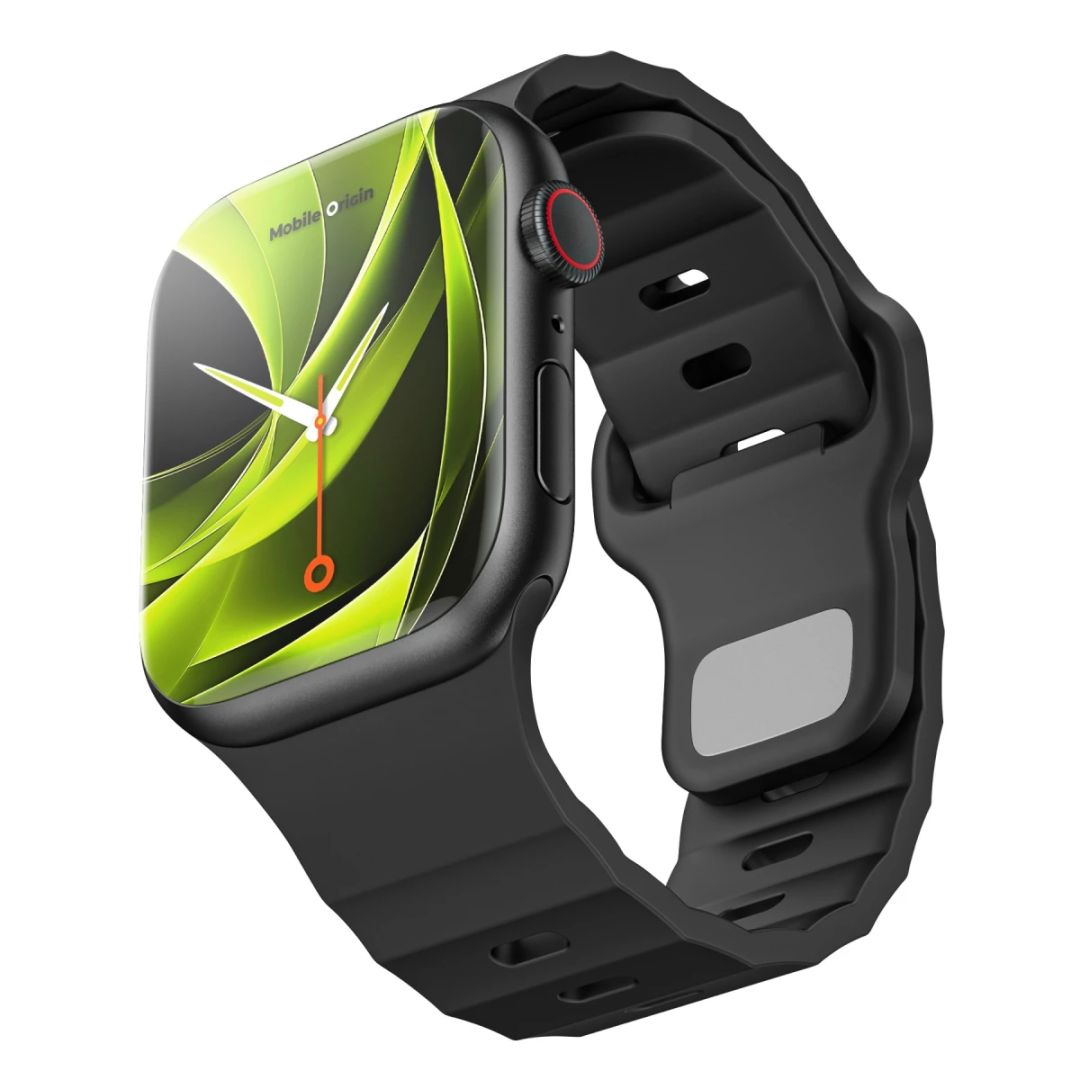 Mobile Origin Strap III for Apple Watch 49mm/46mm/45mm/44mm Black