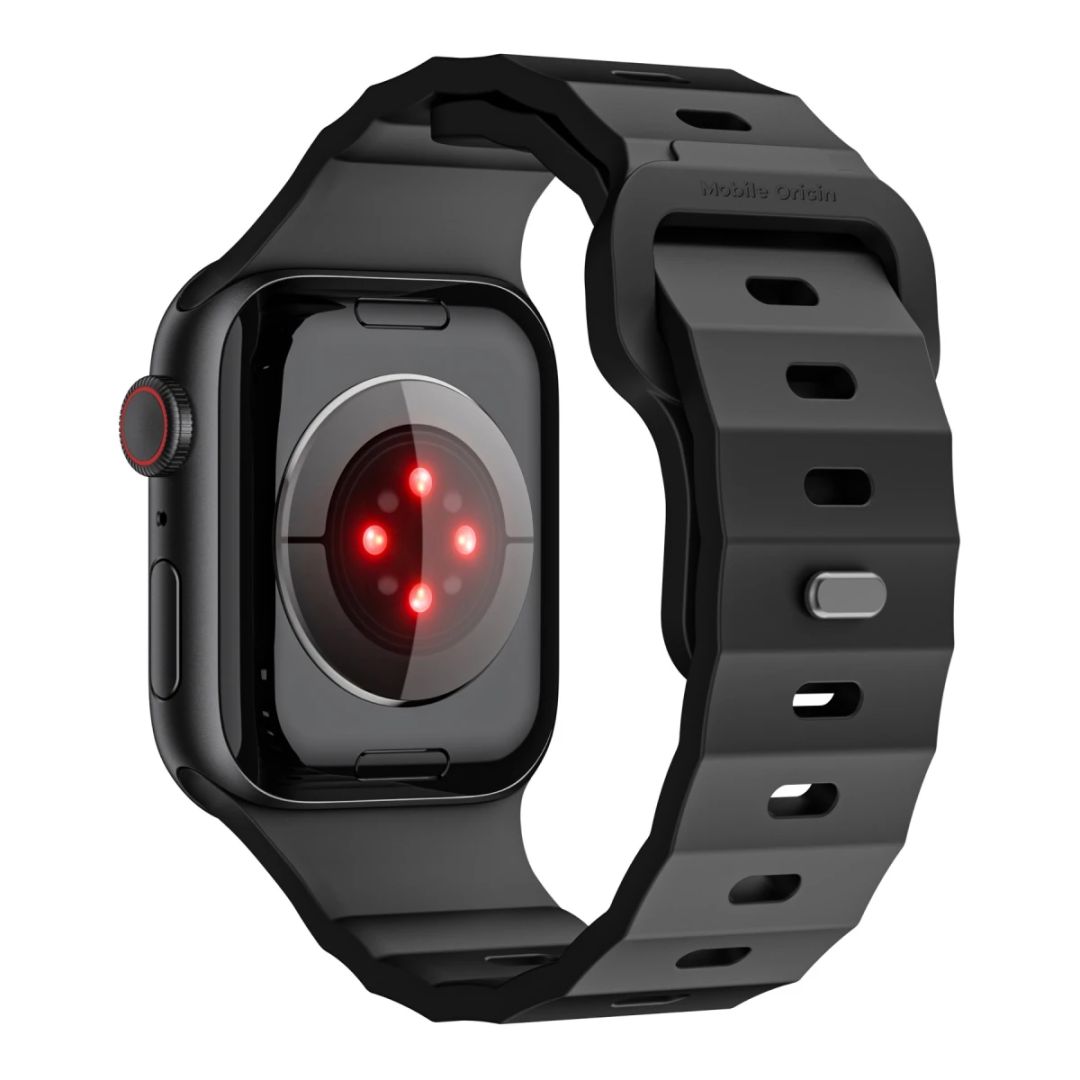 Mobile Origin Strap III for Apple Watch 49mm/46mm/45mm/44mm Black