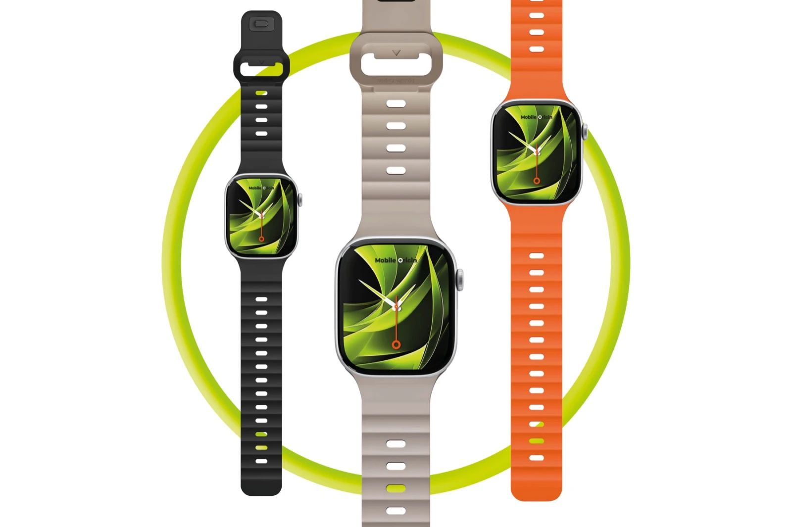 Mobile Origin Strap III for Apple Watch 49mm/46mm/45mm/44mm Light Beige