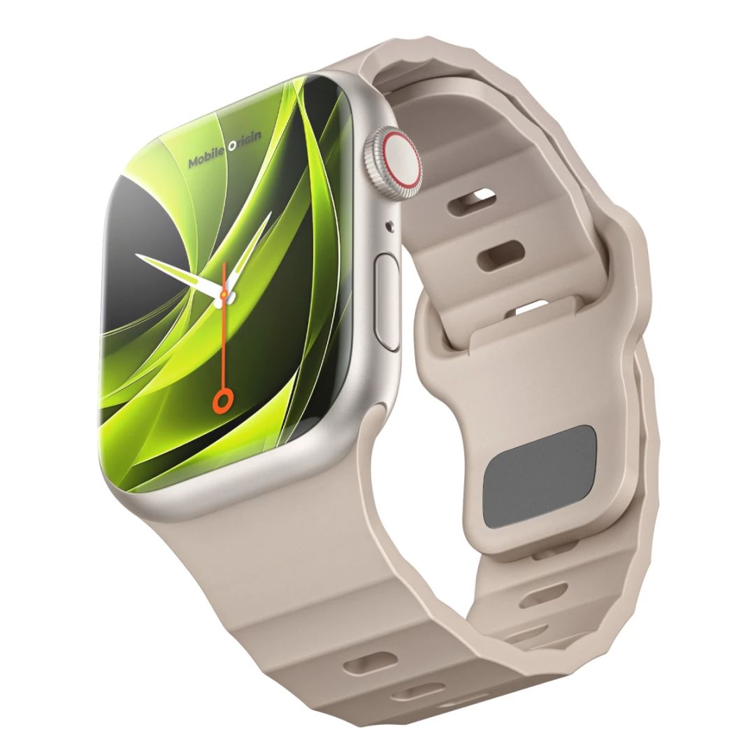 Mobile Origin Strap III for Apple Watch 49mm/46mm/45mm/44mm Light Beige
