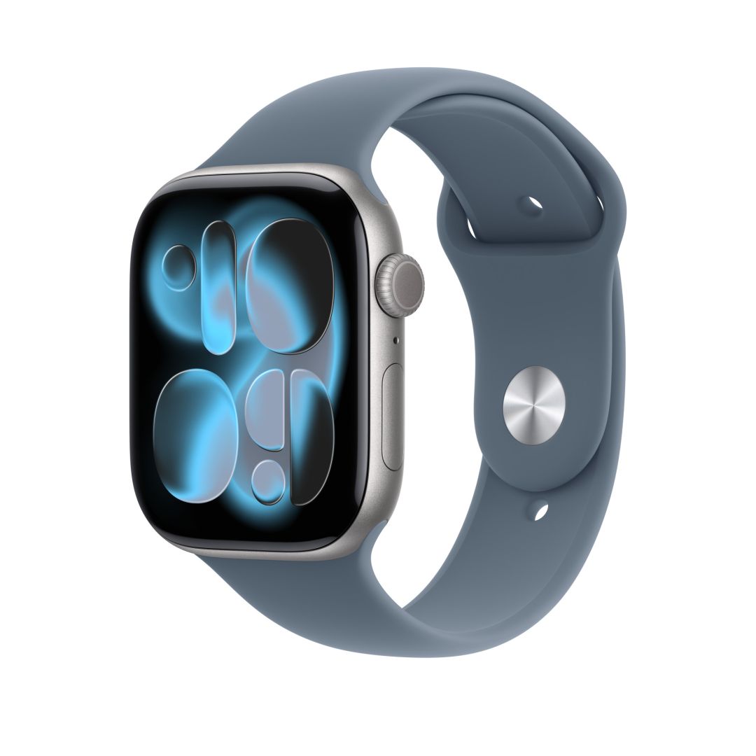 Apple Watch 46mm Band: Seasonal Sport Band M/L Anchor Blue