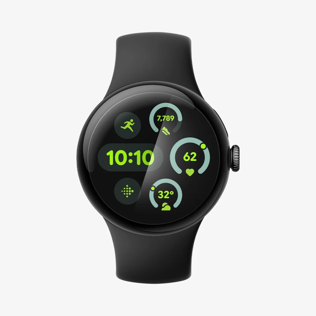 Spigen EliteShield EZ Fit Screen Protector for Google Pixel Watch 4/3 (41mm) 2 pack